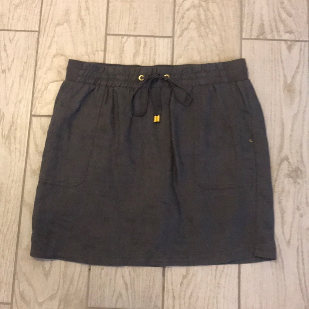 Linen skorts